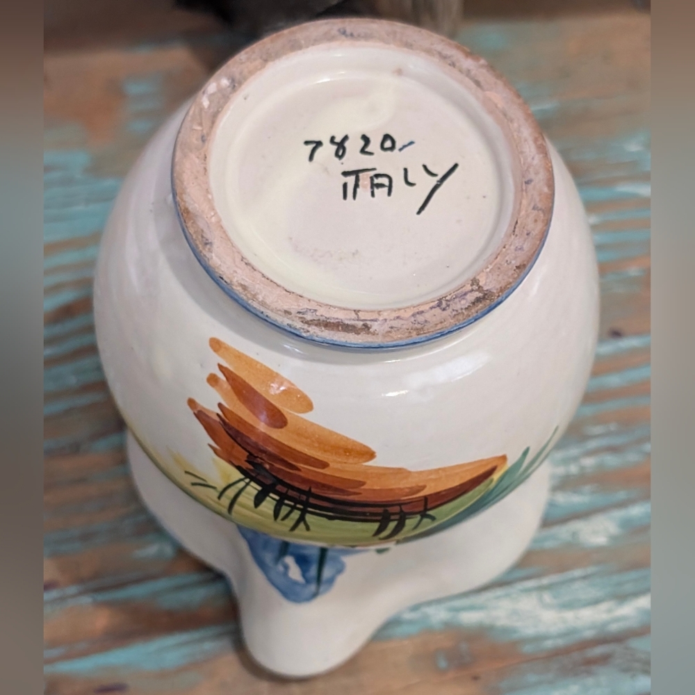 Small Ceramic Pitcher Made In Italy - Picture 8 of 9
